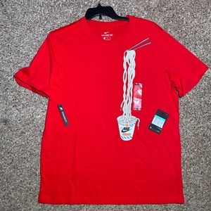 Nike Air Red Noodle Cup Tee Sz XL
